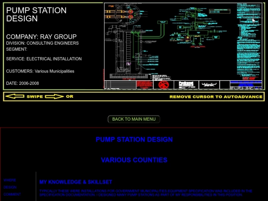 SAMPLES/RAYGROUP/PUMPSTN/PUMPSTATIONS screenshot