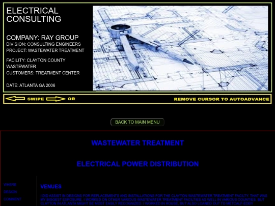 SAMPLES/RAYGROUP/WWTF/WASTEWATER screenshot