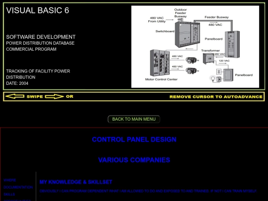 SAMPLES/VB/PANELBOARD/vb-PANEL screenshot