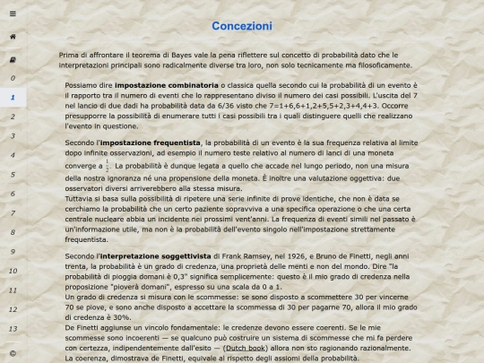 Bayes/concezioni screenshot