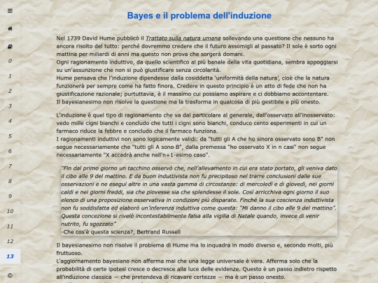 Bayes/induzione screenshot