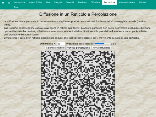 Monte_Carlo/percolazione screenshot