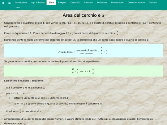 Monte_Carlo/pi-greco screenshot