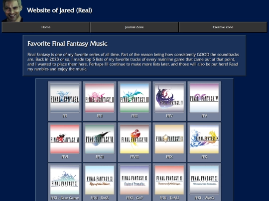 favorite_final_fantasy_music screenshot