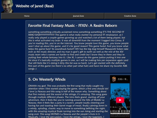 favorite_final_fantasy_music/FFXIV_ARR screenshot