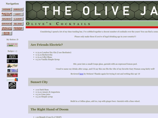 bartending-cocktails screenshot