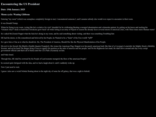 Dreams/ThePresident screenshot