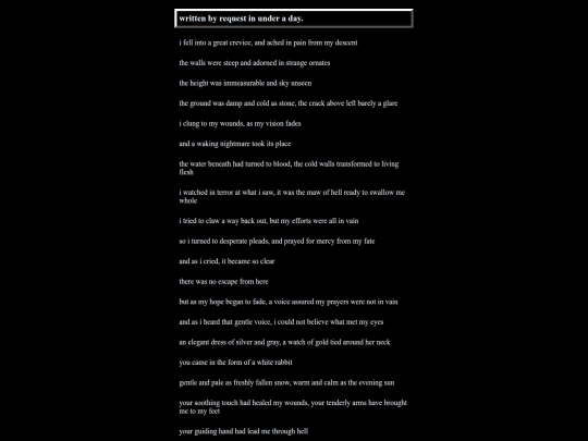 Literature/NodePoem screenshot