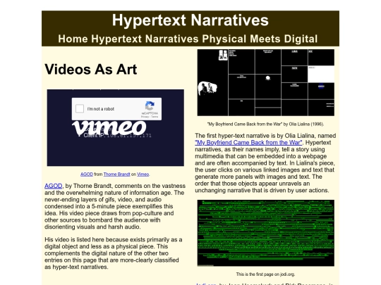 hypertext_narratives/hypertext_narratives screenshot