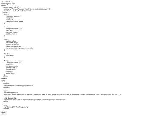 index screenshot