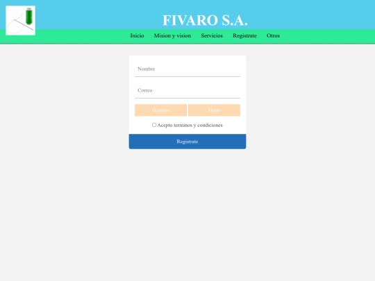 contacto screenshot