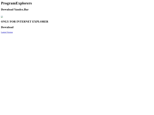 programmspages/yandexbarie screenshot