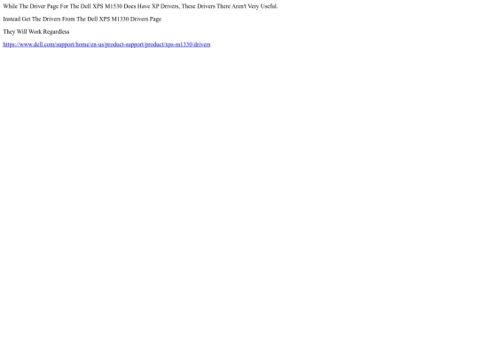 dellxpsm1530XP screenshot