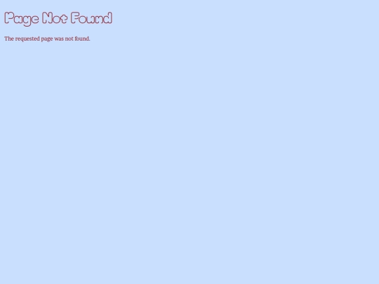 not_found screenshot