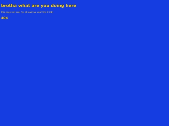not_found screenshot