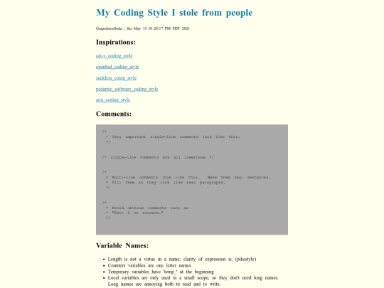 style screenshot