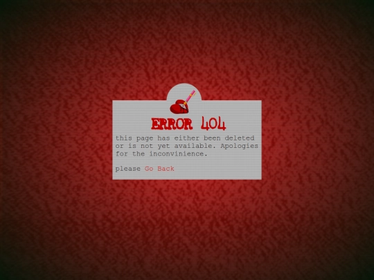 not_found screenshot