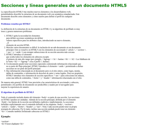 seccionesylineas screenshot