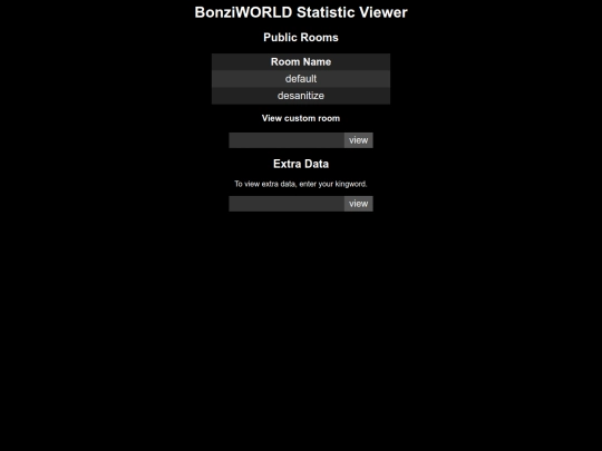 info screenshot