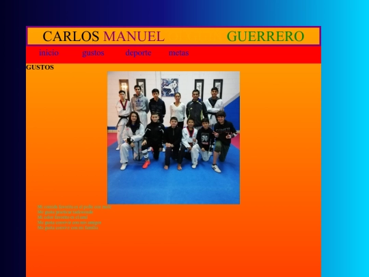 Diseño de estructura/gustos screenshot