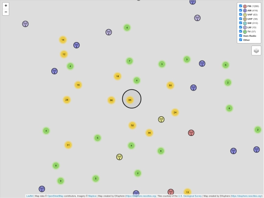 leaflet/wa/live_dxlog_R screenshot