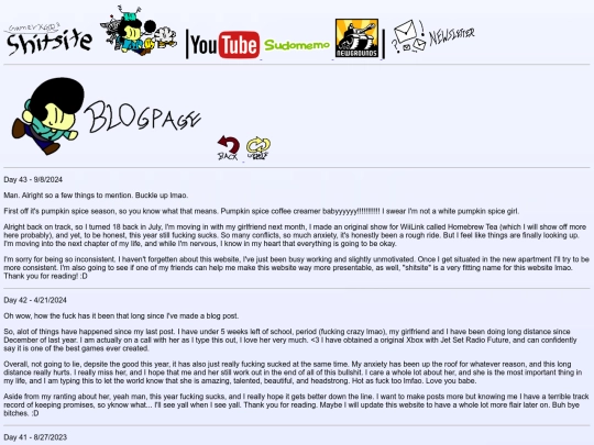blogpage screenshot