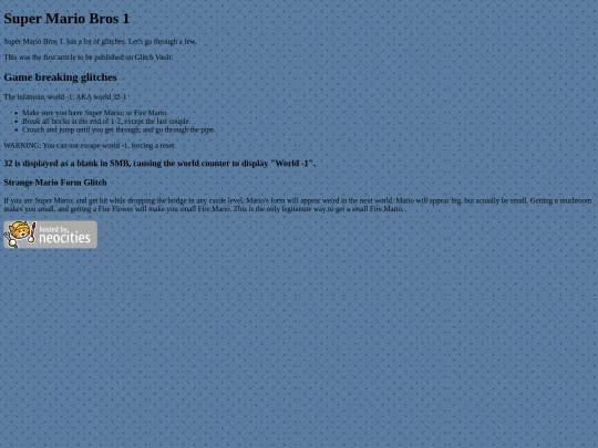 SuperMarioBros1 screenshot