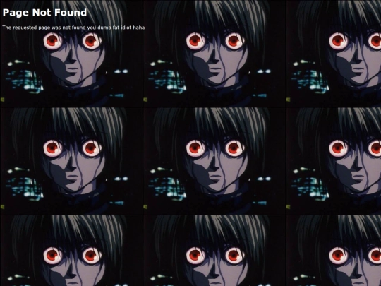 not_found screenshot