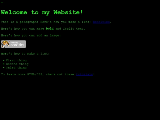 old-index screenshot
