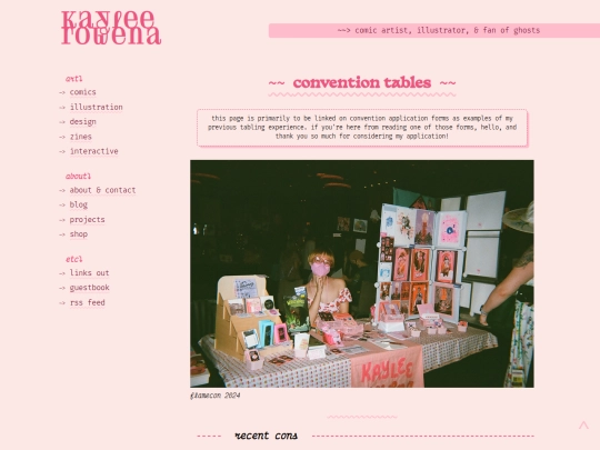 about/convention-tables screenshot