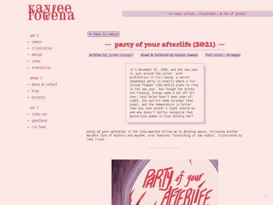 comics/afterlife screenshot