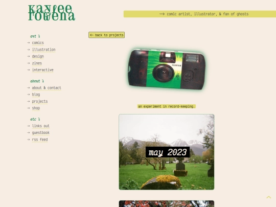 projects/camera screenshot