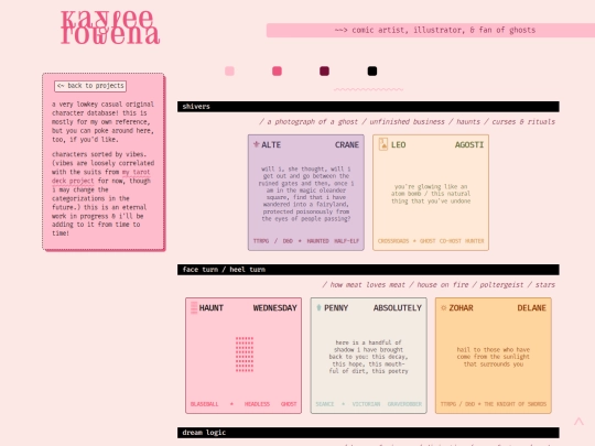 projects/ocs screenshot