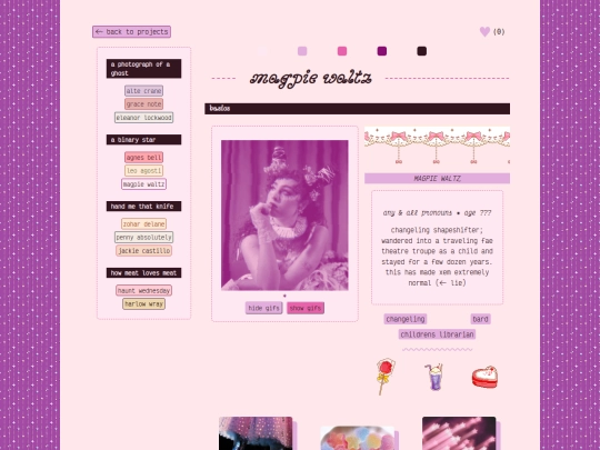 projects/ocs/oc/magpie screenshot