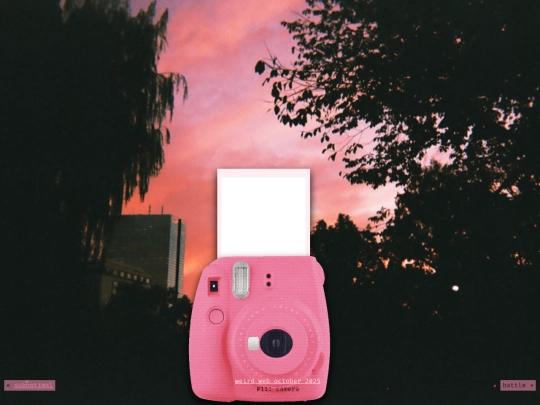 projects/weirdweb/camera screenshot