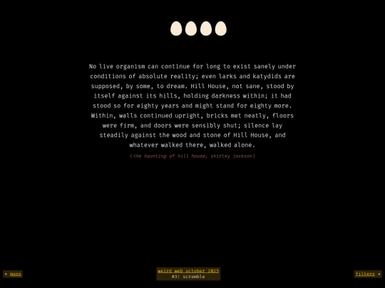 projects/weirdweb/scramble screenshot