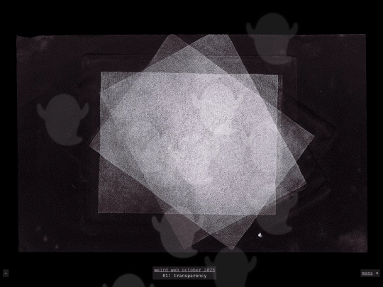 projects/weirdweb/transparency screenshot