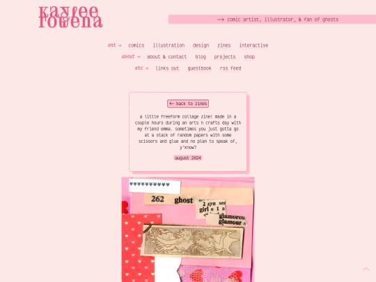 zines/ghost-girl-glamour screenshot