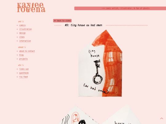 zines/tiny-house/omen screenshot