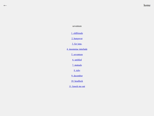 tracklist screenshot