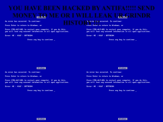 hacked screenshot