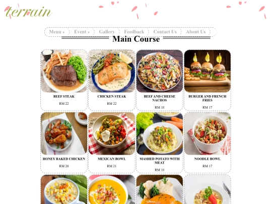 maincourse screenshot