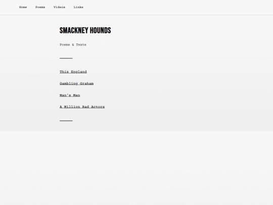 Poems screenshot