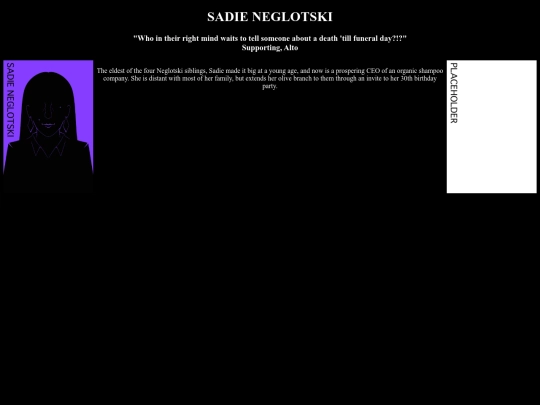 sadie screenshot