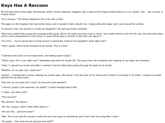 kayahasaraccoon screenshot