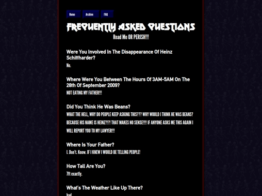 dillonblog/GurnenBlog/faq screenshot