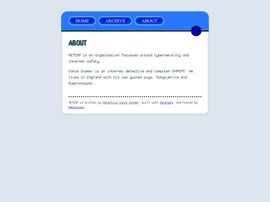 dillonblog/NETCOP/about screenshot