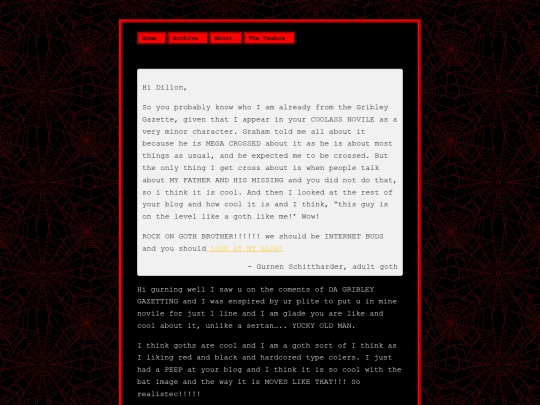 dillonblog/posts/dinkmail-goth-brother screenshot