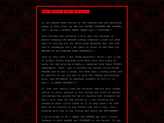 dillonblog/posts/twelfth-birthday screenshot