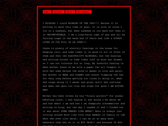 dillonblog/posts/wretched-summer screenshot